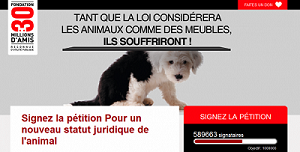 Pétition 30 millions d'amis