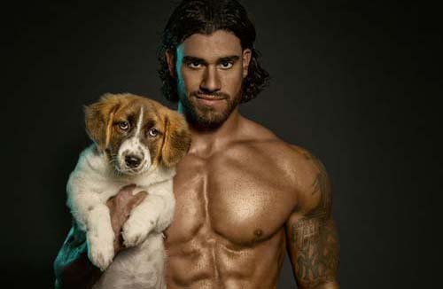Hunks and Hounds calendrier