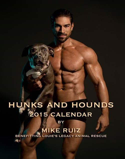 Hunks and Hounds calendrier